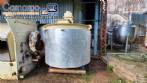 Tanque em a�o carbono encamisado 4.000 litros com revestimento externo em a�o inox