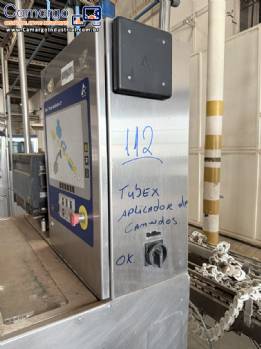 Aplicadora autom�tica de canudos canudinhos em embalagens cartonadas Tetra Pak TSA 21