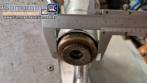 Recravadeira manual com pin�a em inox bancada Km m�quinas