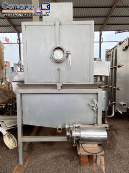 Dessorador centr�fugo �guia inox 1500 kg