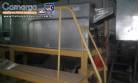 Descascador para batatas continuo industrial em aço inox