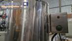 Tanque misturador encamisado em inox el�trico com h�lice centrifuga tipo Cowles 80 litros