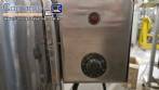 Tanque misturador encamisado em inox eltrico com hlice centrifuga tipo Cowles