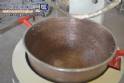 Tacho de cobre a g�s para crocantes Incapi