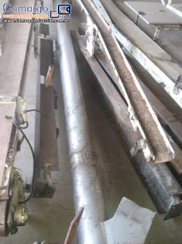 Rosca transportadora com em aço inox