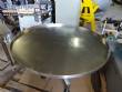 Mesa classificat�ria acumuladora girat�ria em a�o inox 1100 mm