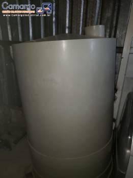 Tanque pl�stico industrial de pol�mero polipropileno 2000 L Grabe