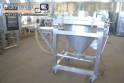 Silo transportador em inox para p�s