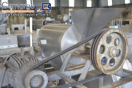 Despolpadeira inox horizontal um est�gio
