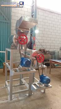 Despolpadeira duplo est�gio em a�o inox