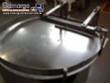 Mesa girat�ria em inox para frascos garrafas