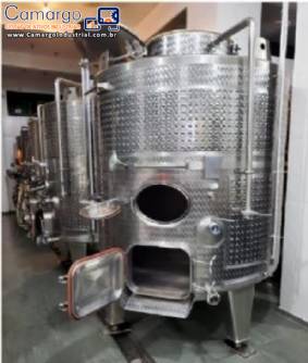 Tanque para fermentação de vinho bebidas 5.000 L Tersainox