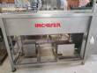 Lavadora cont�nua em inox de hortali�as verduras folhas duplo est�gio Incalfer
