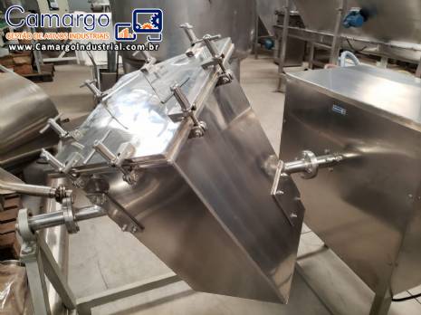 Misturador a�o inox para p�s 50 L bin Erli