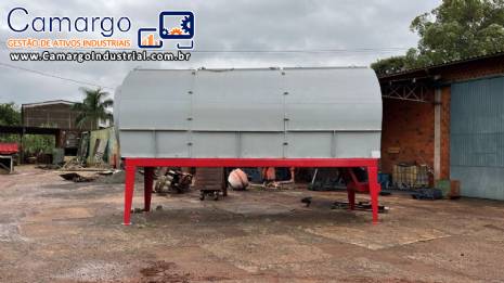 Peneira industrial rotativa para separação
