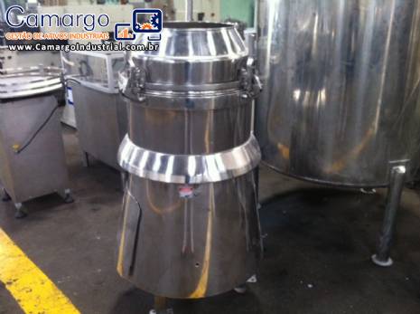 Peneira vibrat�ria em a�o inox