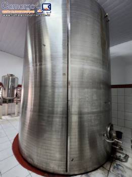 Tanque em a�o inox 40.000 litros