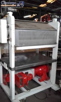 Laminadora laminador de massa com cilindro em a�o inox