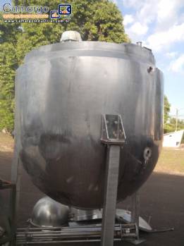 Tanque em aço inox 4.000 litros