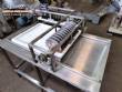 Mesa de corte com facas rotativas em inox de doces semiautom�tica