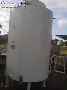 Tanque em aço carbono de 3.500 litros marca Apema