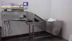 Lavador lavadora e alimentadora em inox de pescados peixes frutos do mar