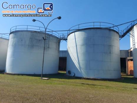 Tanque de armazenamento em a�o carbono 600 mil litros