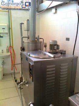 Fábrica completa para produção de sorvete e Lojas