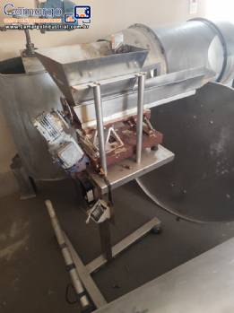 Linha de batata frita palha, extra fina e ondulada por batelada at� 1000 kg por hora Incalfer NHS SAIDTEC