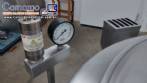 Caldeir�o panel�o em inox autogerador de vapor � g�s COZIL 500 litros