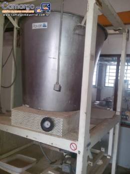 Tanque de armazenamento em a�o inox Pavan