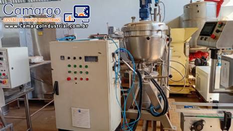 Processador de alimentos á vacuo 160 L inox Incal