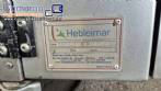 Temperadeira em inox para chocolate com mesa vibrat�ria 100 kg / h Hebleimar