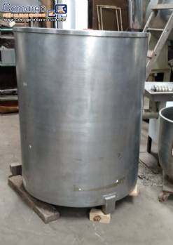 Tanque reservat�rio inox 800 L