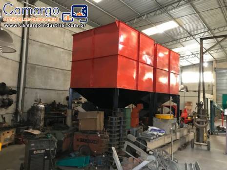 Silo a�o carbono produtos secos 7.500 kg
