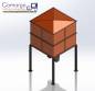 Silo a�o carbono produtos secos 7.500 kg