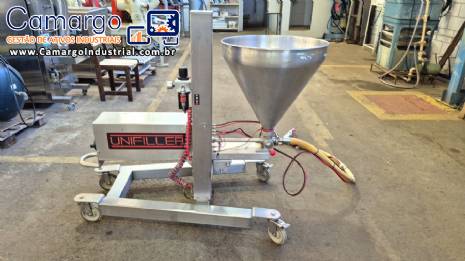 Dosador dosadora em inox de bolos recheios  para massas cremosas moles Unifiller