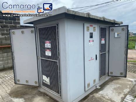 Cabine prim�ria de entrada de energia Romagnole 300 kva