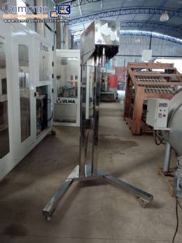 Misturador agitador emulsor de coluna em aço inox  316 L